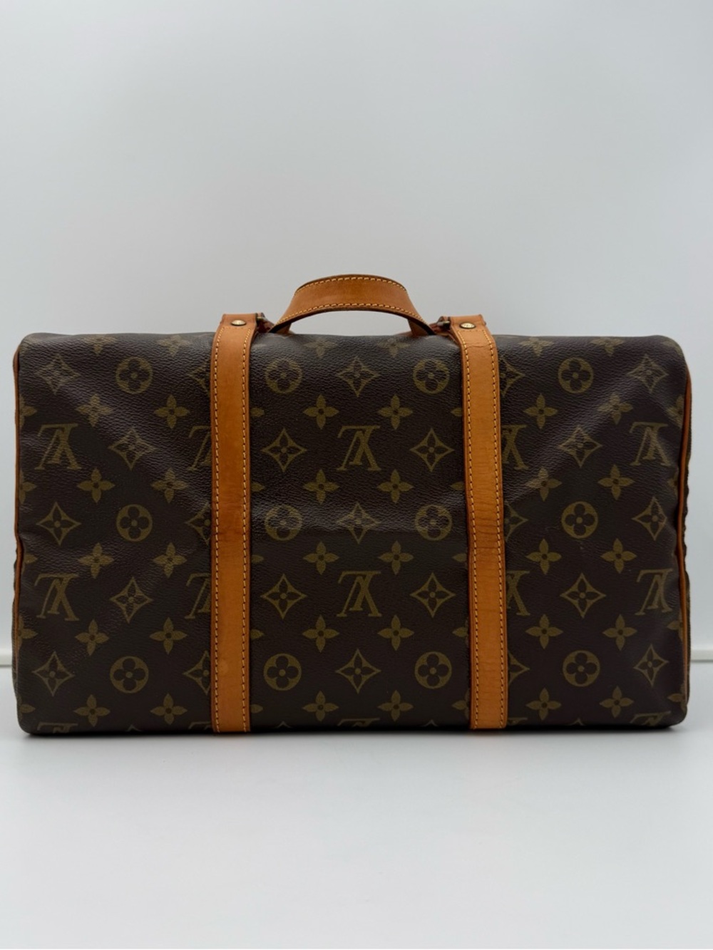 LOUIS VUITTON 1854 PARIS • SAC SOUPLE 35 Bag in Monogram • Made in FRANCE - Picture 4 of 15